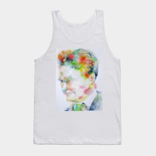 F. SCOTT FITZGERALD - watercolor portrait .3 Tank Top